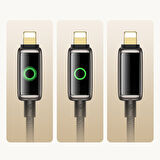 Mcdodo CA-6590 Usb iPhone Halo Otomatik Kapanma Şarj Kablosu