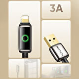 Mcdodo CA-6590 Usb iPhone Halo Otomatik Kapanma Şarj Kablosu