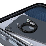 MCDODO CA-6740 2-in-1 KABLO 100 W TYPE-C TYPE-C+TYPE-C 1.5 M SİYAH KABLO
