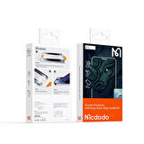 Mcdodo PF-6861 iPhone 16 Plus Şeffaf Kırılmaz Cam
