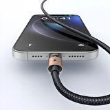 MCDODO CA-6911 USB A TO LİGHTNİNG ŞEFFAF KABLO 1.2 M