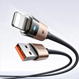 MCDODO CA-6911 USB A TO LİGHTNİNG ŞEFFAF KABLO 1.2 M