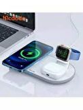 Mcdodo 3 in1 iPhone Air Pod Kablosuz Şarj Dock Stand CH-7060 Beyaz