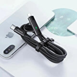 Mcdodo CA-7120 2in1 60W Typec iPhone Data Şarj Kablosu 1.2M - Siyah