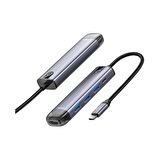 McDodo 5in1 USB Hub Çoğaltıcı Gri