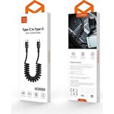 Mcdodo CA-7860 Type-C To Type-C Spiralli Data-Şarj Kablosu 1.8M