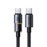 MCDODO CA-8200 TYPE-C TO TYPE-C  7 Renkli LED Işıklı 100W 1.2M KABLO
