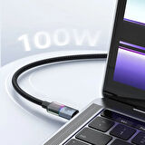 MCDODO CA-8200 TYPE-C TO TYPE-C  7 Renkli LED Işıklı 100W 1.2M KABLO