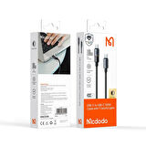 MCDODO CA-8200 TYPE-C TO TYPE-C  7 Renkli LED Işıklı 100W 1.2M KABLO