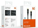 Mcdodo CA-8760 Thunderbolt 100W 5A TypeC TypeC Şarj Data Kablo