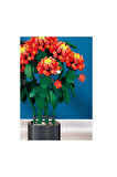 Blok Çiçek Lantana (Çalı Minesi) 1615 Parça  Lego & Yapı Oyuncakları