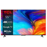 TCL 55V6A 4K Ultra HD 55" 140 Ekran Uydu Alıcılı Google Smart LED TV