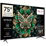 TCL 75C6K 4K UHD QD-MINILED 75" 144HZ GOOGLE TV