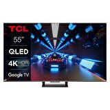TCL 55C735  55"  QLED 4K UHD 144HZ HDR10 UYDU ALICILI SMART GOOGLE TV