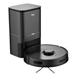 TCL Sweeva 6500M Siyah Mop Robot Süpürge Dust Box ( Türkiye Distribütör Garantili )
