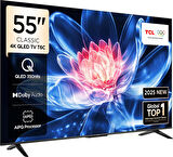 TCL 55T6C 55” 4K QLED GoogleTV – Dolby Vision, HDR10+, Smart TV