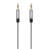 SWR2114B 3.5mm Jack Stereo Örgülü Aux Ses Kablosu 1MT | Ramwhite Garantili