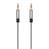 Philips SWR2114B Örgülü 3.5 Jack Aux Ses Kablosu Gri 1 Metre