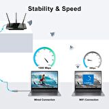Novoo Type-C to RJ45 Gigabit 1000Mbps Ethernet Dönüştürücü Adaptör