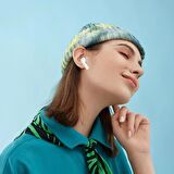 Omars TWS Bluetooth 5.1 Dokunmatik Kablosuz Kulakiçi Kulaklık Beyaz