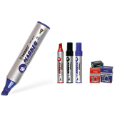 Mikro Markör Permanent Jumbo 10 MM Kırmızı MR-6010