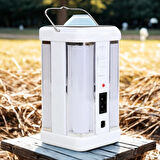 BUFFER®  Güneş Enerjili Şarjlı Işık 1200mAh Yeniden Şarj Edilebilir Batarya