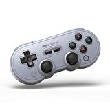 8Bitdo Sn30 Pro Bluetooth Kablosuz Oyun Kolu (Gray Edition) - Nintendo Switch Oled Lite