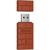 8Bitdo Wireless USB Adaptör V2 Switch, Windows, Mac & Raspberry Pi , Xbox Series X & S Controller, Xbox One Uyumlu