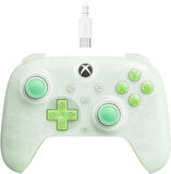 8BitDo Ultimate Mini Kablolu Hall Effect Controller Xbox Series X Series S - 0ne & Windows PC Transparan Yeşil