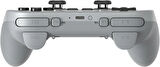 8Bitdo Pro 3 TMR Joystick Hall Effect Triggers Bluetooth Controller Nintendo Switch Kablosuz Oyun Kolu , PC, macOS, Android, Steam & Raspberry Pi Grey
