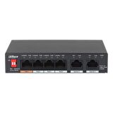 Dahua 4 Port Gigabit PoE (PFS3006-4GT-60)