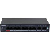 DAHUA CS4010-8GT-110 8 PORT GIGABIT + 2 PORT GIGABIT UPLINK 110W POE CLOUD YÖNETİLEBİLİR METAL KASA SWITCH 