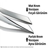 S-Dizayn Peugeot 2008 2 Krom Ön Tampon Çıtası 2020-2023 (Mat Krom)