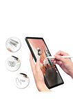 Galaxy Tab S10 Plus Uyumlu 12.4 inç Gerçek Kağıt Hissi Parlama Önleyici Paper Like Ekran Koruyucu