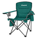 KingCamp Lotus XL Cool Ice Ultra Konforlu & Takviyeli Kamp Sandalyesi Green