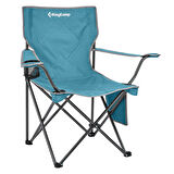 KingCamp Lotus Comfort Konforlu & Takviyeli Kamp Sandalyesi Cyan