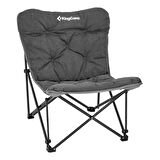 KingCamp Lemon Lux Ultra Konforlu Kamp Sandalyesi Grey