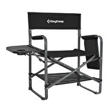 KingCamp Ash Compact Katlanır Kamp Sandalyesi Black