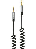 SWR2102A 3.5mm Jack Stereo Örgülü Aux Ses Kablosu 1MT | Ramwhite Garantili