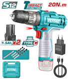 LI-ION  12V AKÜLÜ DARBELİ VİDALAMA