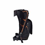 ÇÇS Waterproof Motosiklet Bel Bacak Çantası Siyah