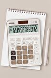 Daxi X-200 Capuccino 12 Haneli Hesap Makinesi