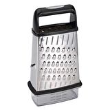 MasterPro 5502 Foodies Collection serisi Paslanmaz Çelik 4'ü 1 arada Rende,4 yönünde farklı kullanım,15x13,7x22,5 cm
