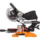 WORX WX845.9 20Volt 216MM Profesyonel Kızaklı Gönye Kesme (Akü Dahil Değildir)