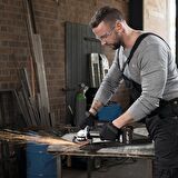 WORX WX812 20Volt 4.0Ah. 125mm Kömürsüz Profesyonel Şarjlı Avuç Taşlama 