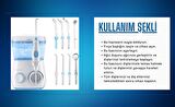 WaterPulse V600G Water Flosser Profesyonel Masajlı Diş/ Protez Bakım ve Ağız Duşu