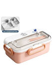 Bento 1200ml Çift Renkli Lunchbox Yeni Koleksiyon 2 Katlı Çelik Sefer Tası Yemek Kutusu