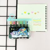 Galaksi Şişesi 6 Renk Fosforlu Kalem