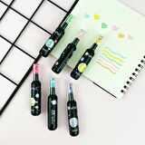 Galaksi Şişesi 6 Renk Fosforlu Kalem