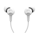 JBL C100SI Mikrofonlu Kulak İçi Kulaklık White